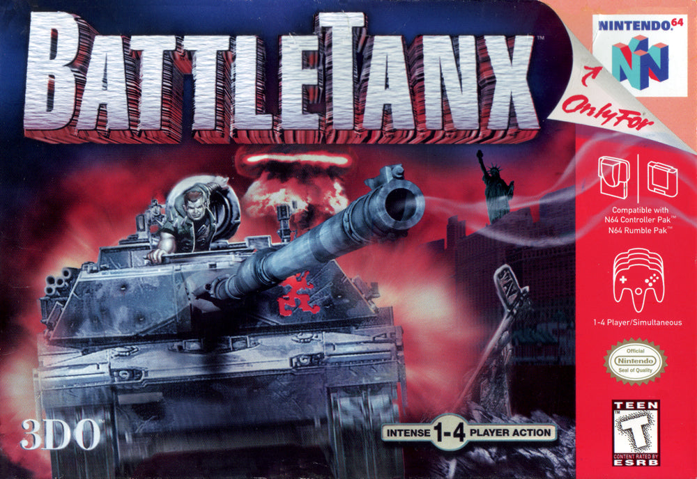 BATTLETANX  - N64 (W/BOX & MANUAL)