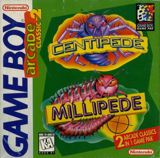 CENTIPEDE/MILLIPEDE: ARCADE CLASSIC 2  - GB1