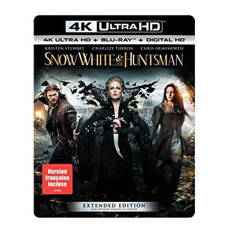 SNOW WHITE AND THE HUNTSMAN [4K ULTRA HD + BLU-RAY + DIGITAL HD] (BILINGUAL)