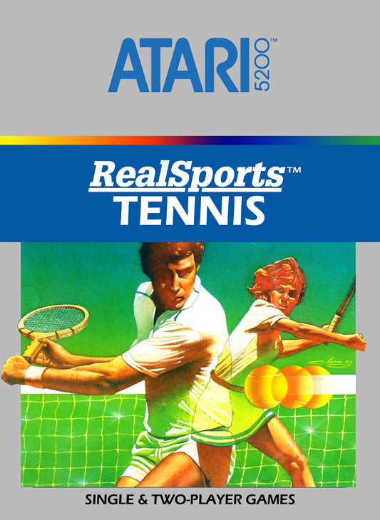 REALSPORTS TENNIS  - ATARI5200