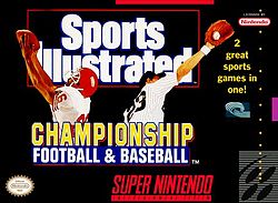 SPORTS ILLUSTRATED CHAMPIONSHIP FOOTBALL  - SNES (W/BOX)