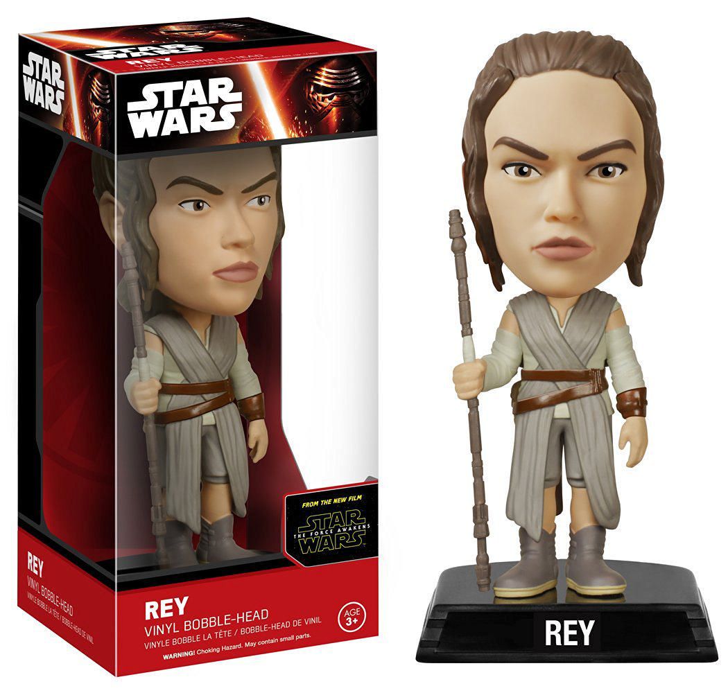 STAR WARS: REY - VINYL BOBBLE-HEAD