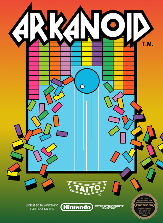 ARKANOID  - NES (W/BOX)