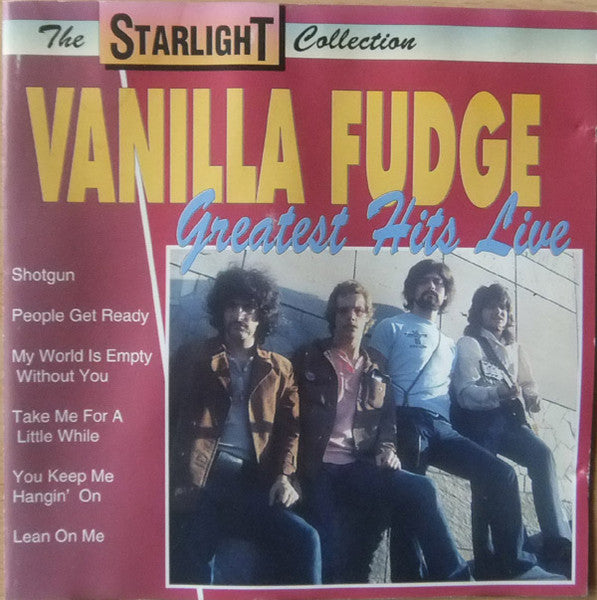 VANILLA FUDGE  - GR HITS: LIVE (GALAXY)