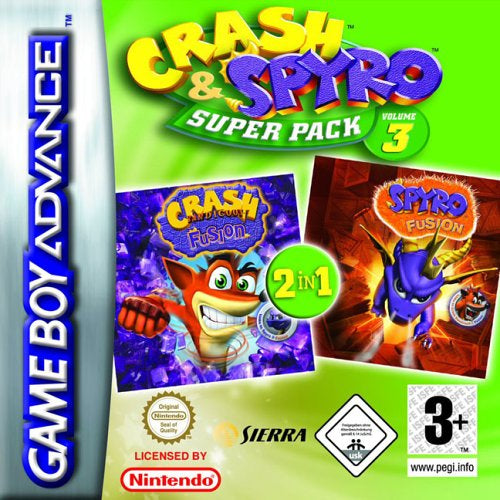CRASH & SPYRO SUPERPACK: SEASON OF ICE/H  - GBA