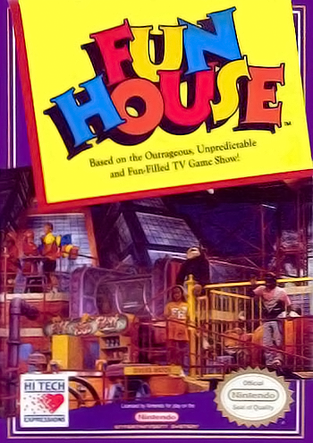 FUN HOUSE  - NES (W/BOX)