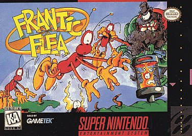 FRANTIC FLEA  - SNES (W/BOX)