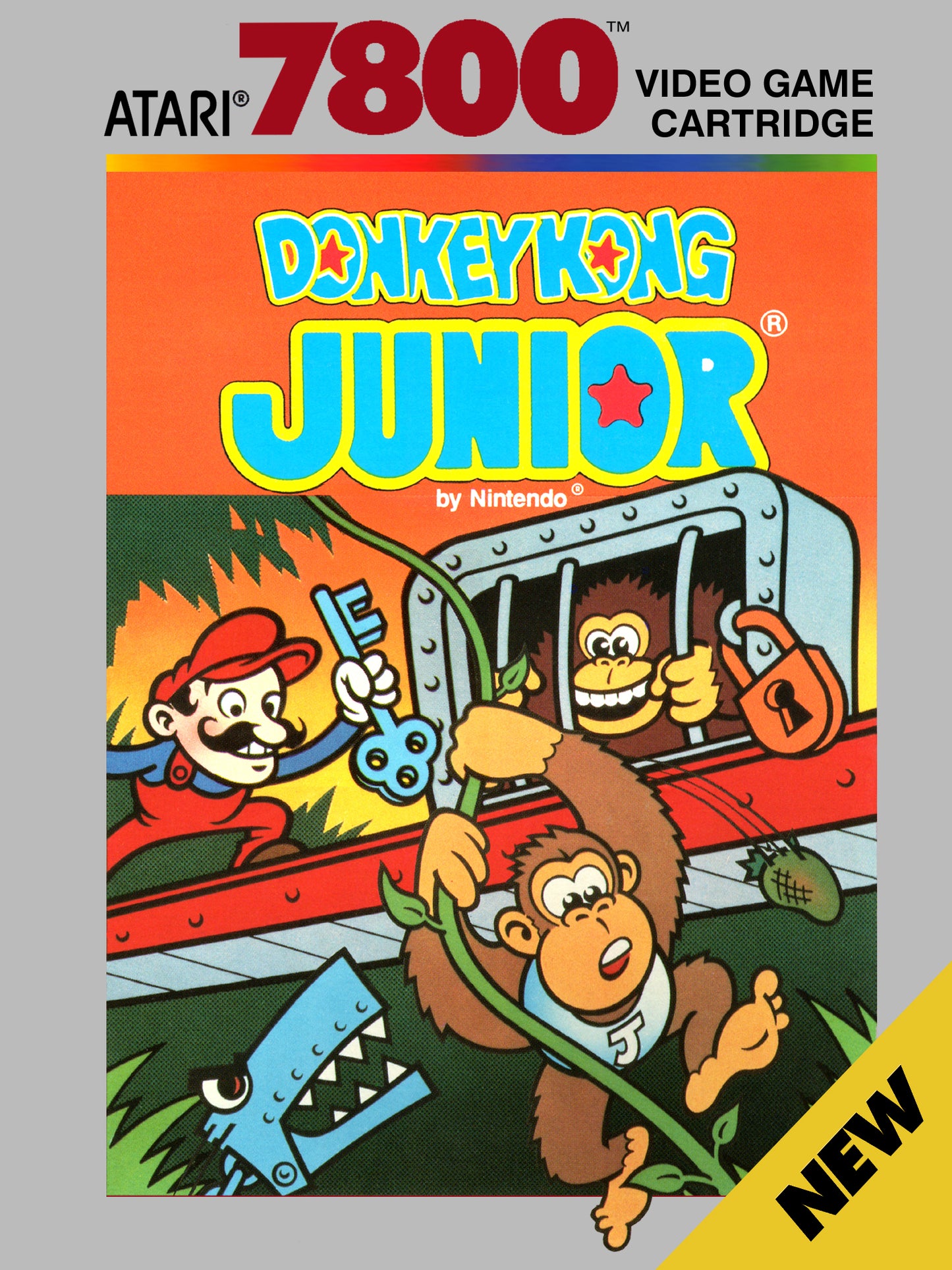 DONKEY KONG JUNIOR  - ATARI7800