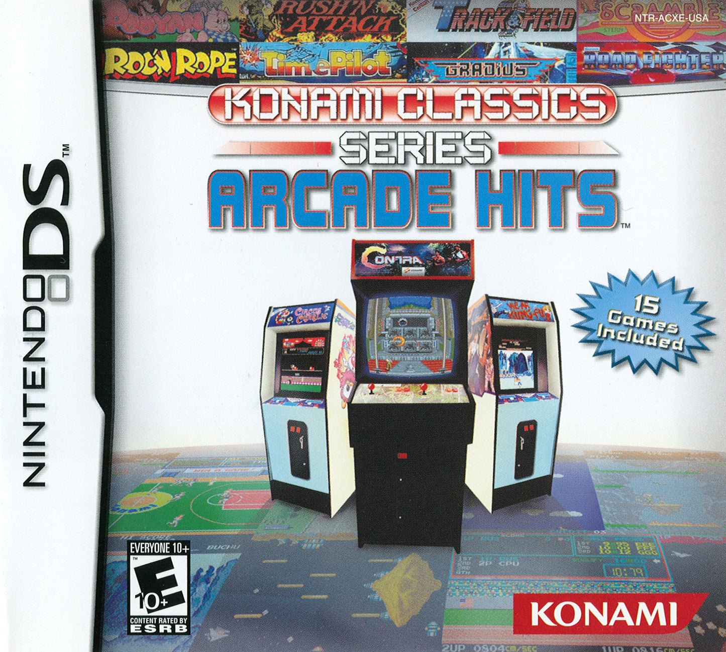 KONAMI CLASSICS: ARCADE HITS (CARTRIDGE  - DS