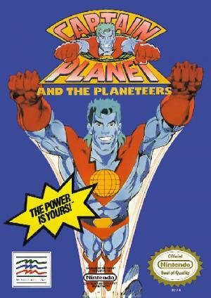 CAPTAIN PLANET & THE PLANETEERS  - NES (W/BOX)