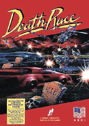 DEATH RACE  - NES (W/BOX & MANUAL)