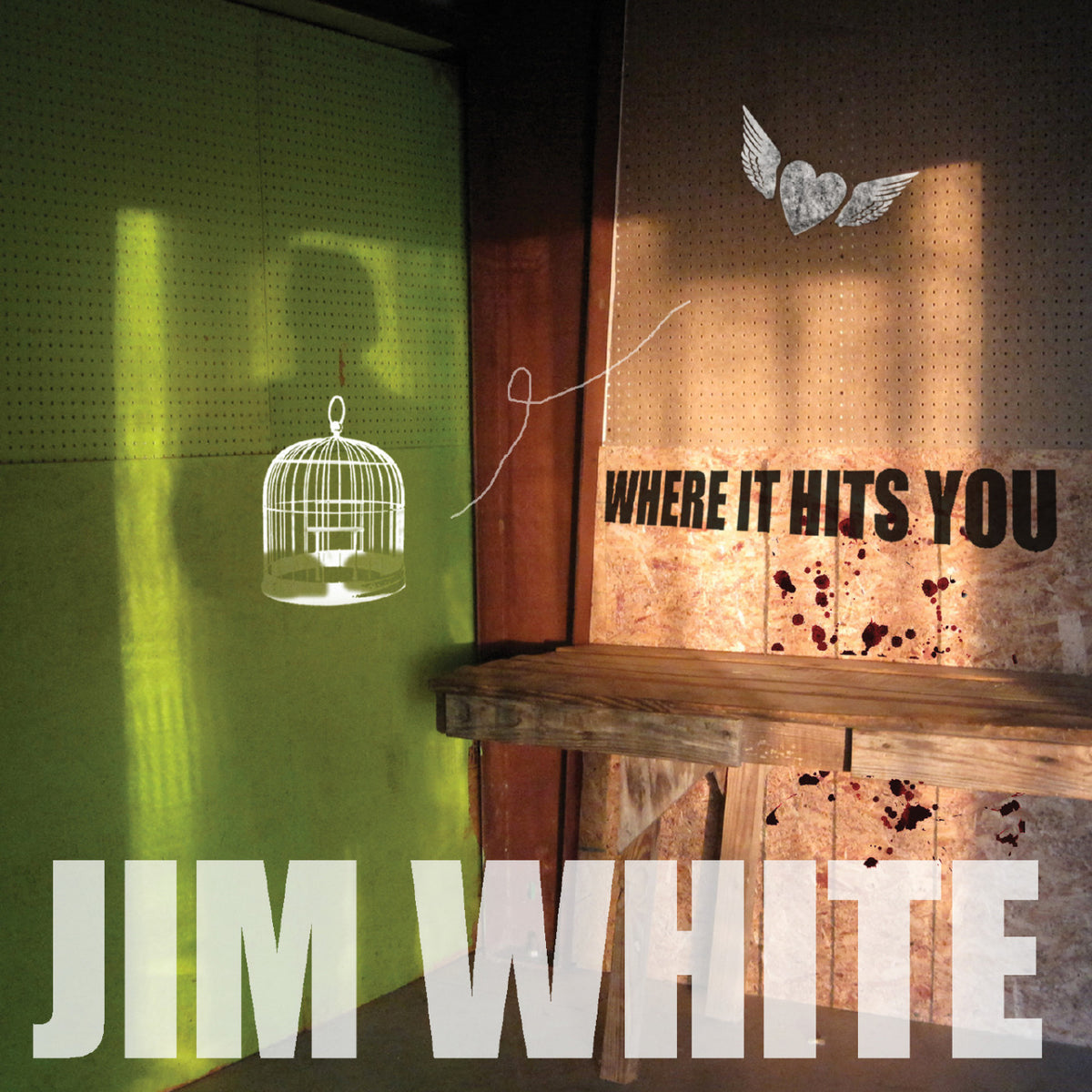 WHITE, JIM - WHERE IT HITS YOU (2XLP)