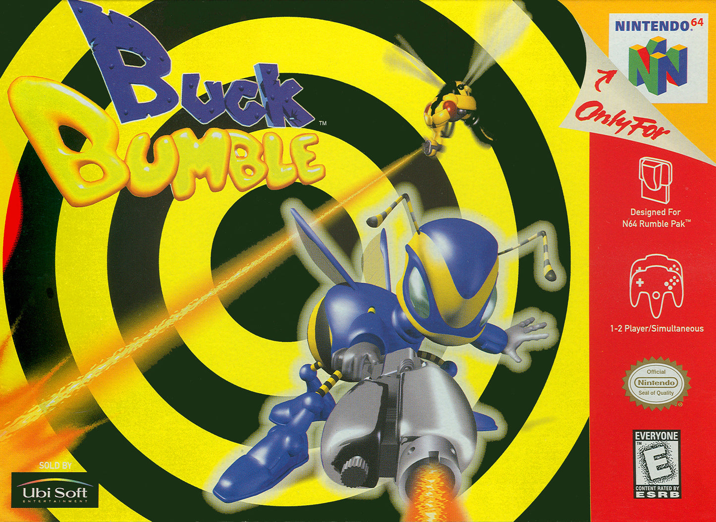 BUCK BUMBLE  - N64 (W/BOX)