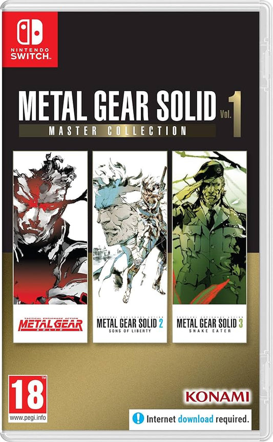 METAL GEAR SOLID VOL. 1: MASTER COLLECTI  - SWITCH