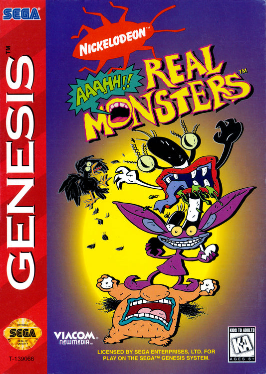 AAAHH REAL MONSTERS  - GENESIS