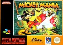 MICKEY MANIA  - SNES (W/BOX & MANUAL)