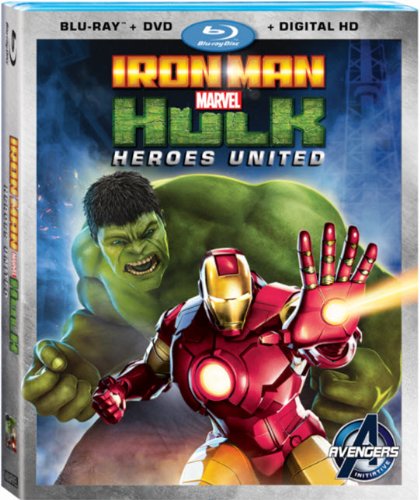 MARVEL'S IRON MAN & HULK: HEROES UNITED [BLU-RAY] (BILINGUAL)