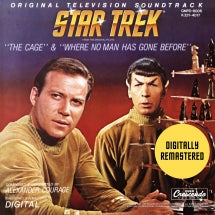 ALEXANDER COURAGE - STAR TREK: THE CAGE & WHERE NO MAN HAS GONE BEFORE [CD]