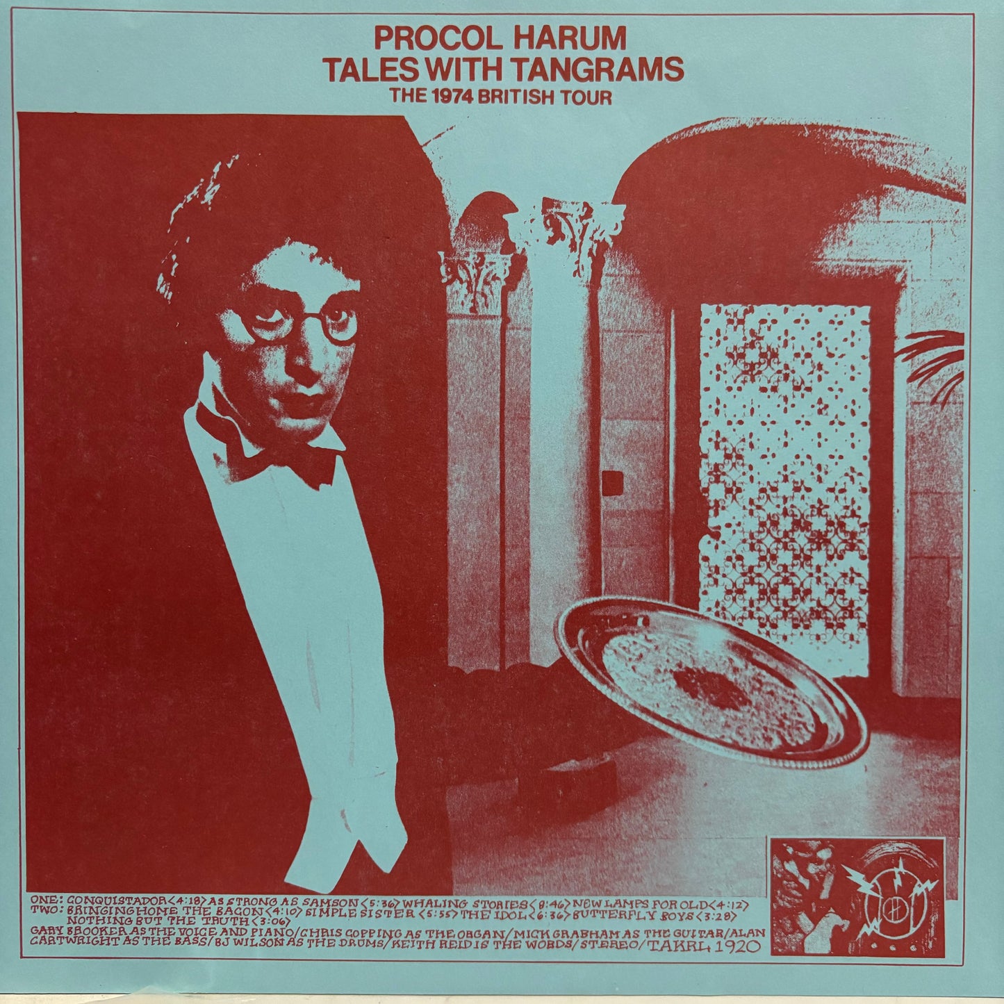 Procol Harum - Tales With Tangrams - 1974 British Tour (Used LP)