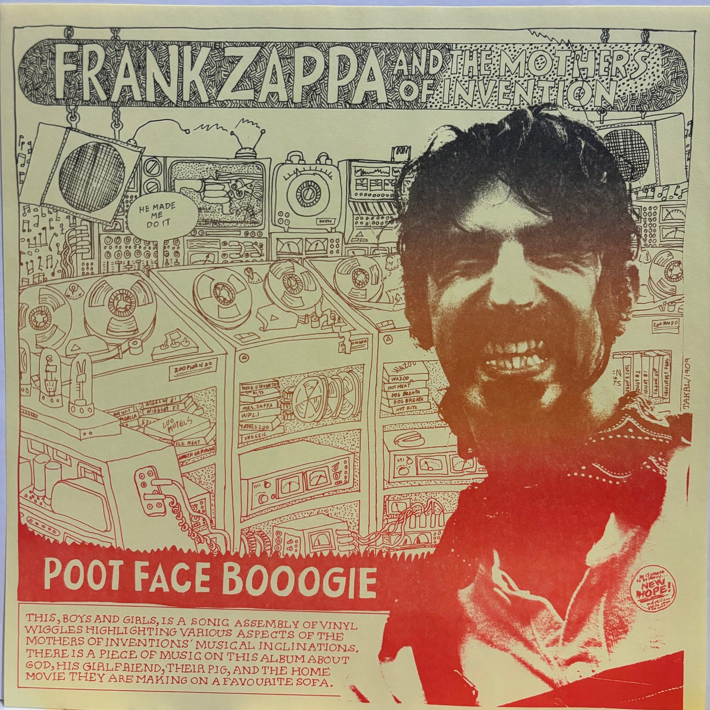 Frank Zappa - Poot Face Boogie (Used LP)