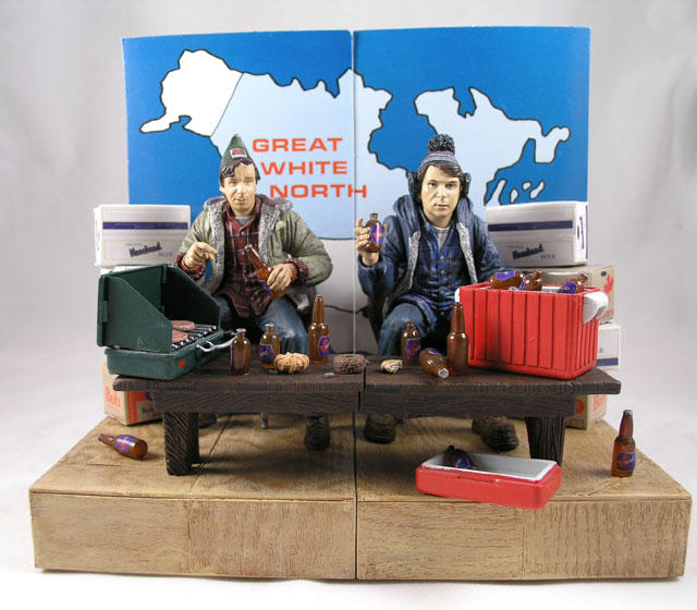 STRANGE BREW/SCTV: BOB & DOUG MCKENZIE - MCFARLANE-2000-SET OF 2