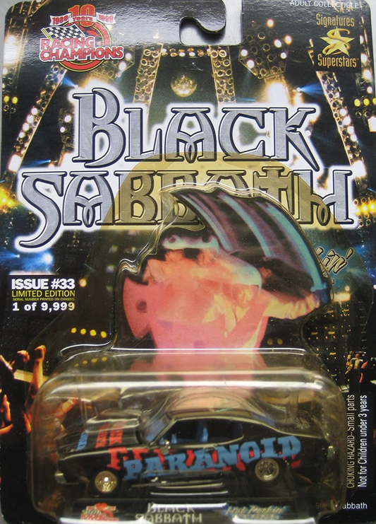 BLACK SABBATH: PARANOID CAR - RACING CHAMPIONS-#33