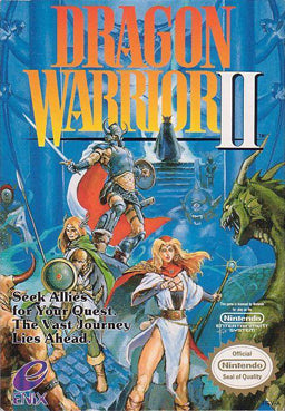 DRAGON WARRIOR II  - NES (W/BOX & MANUAL)