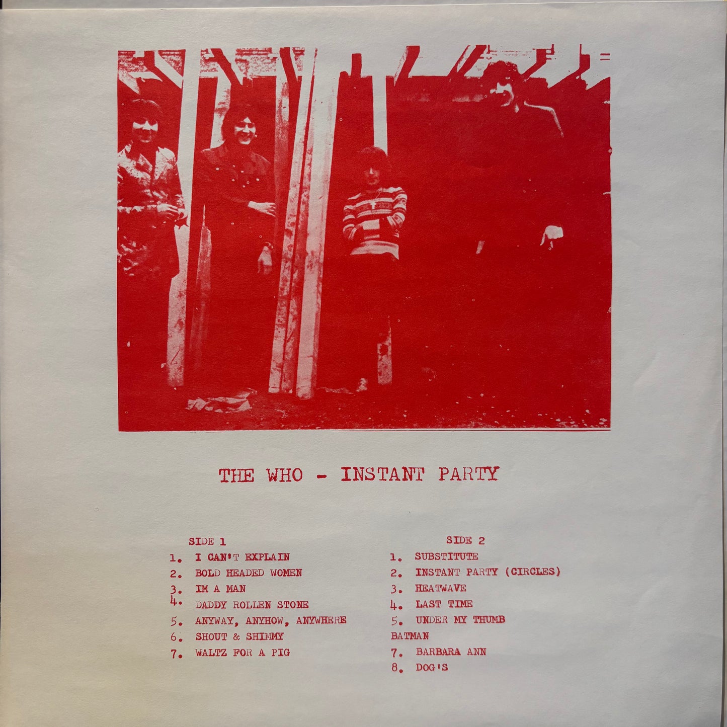 Who - Instant Party (Used LP)