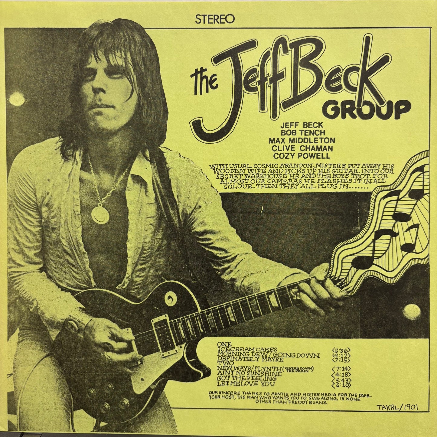 Jeff Beck Group - European Tour (Used LP)