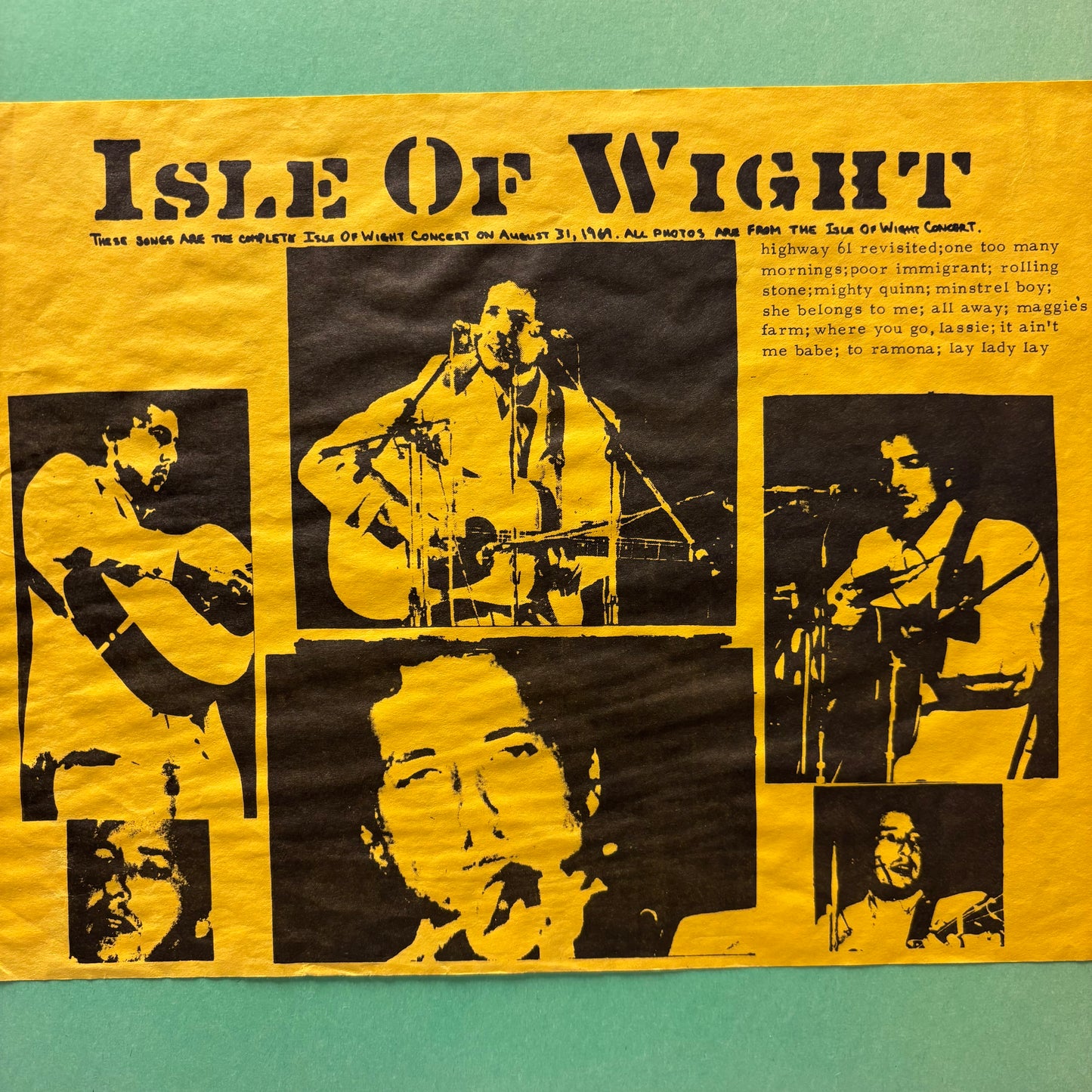 Bob Dylan - Isle Of Wight (Used LP)