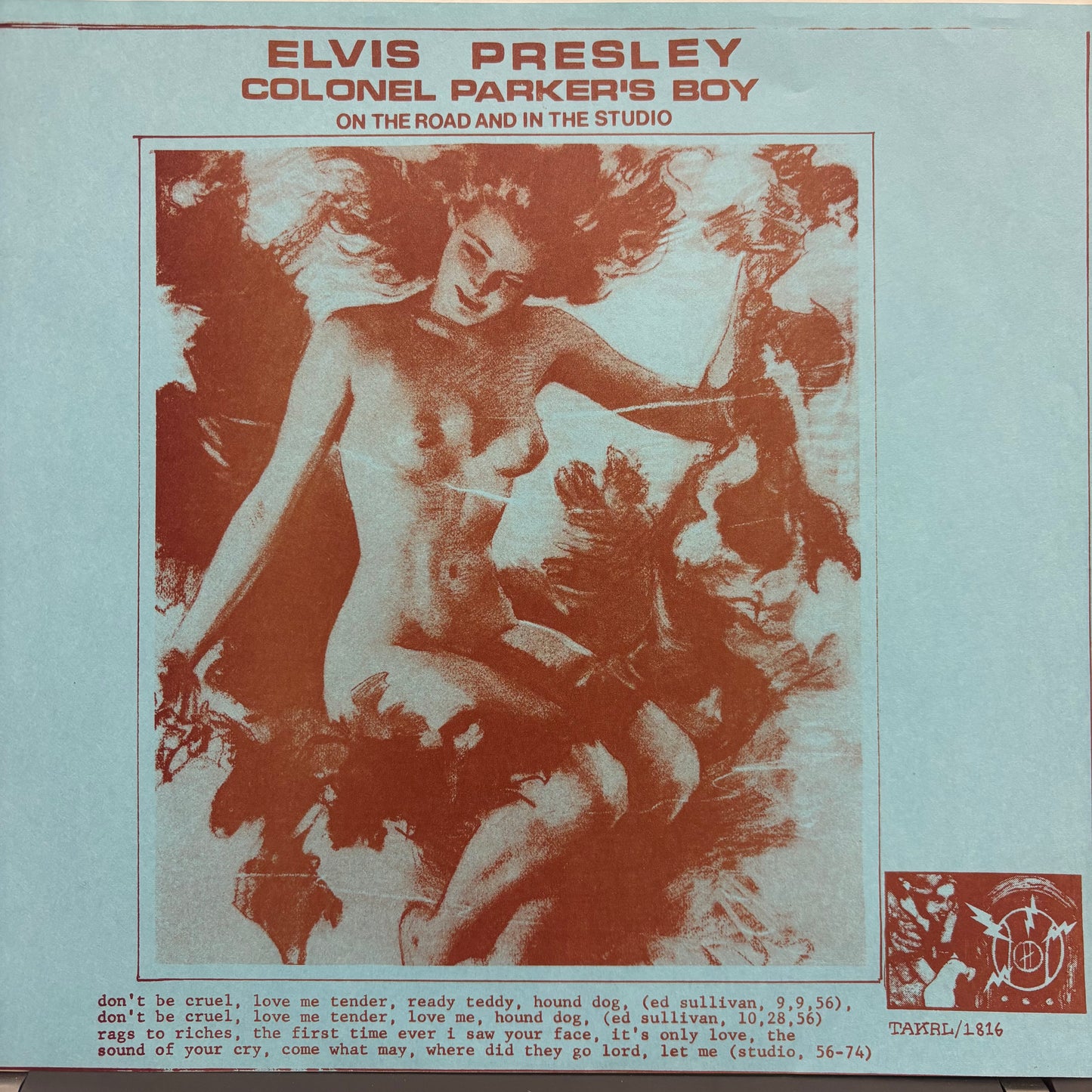 Elvis Presley - Colonel Parker's Boy: On The Road & In Studio (Used LP)