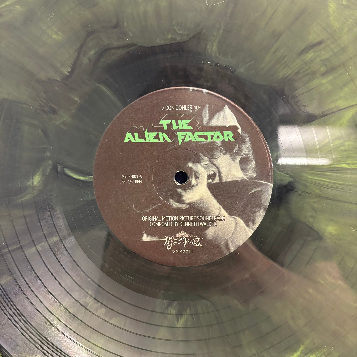 Kenneth Walker - Alien Factor OST (Green Splatter) (Used LP)