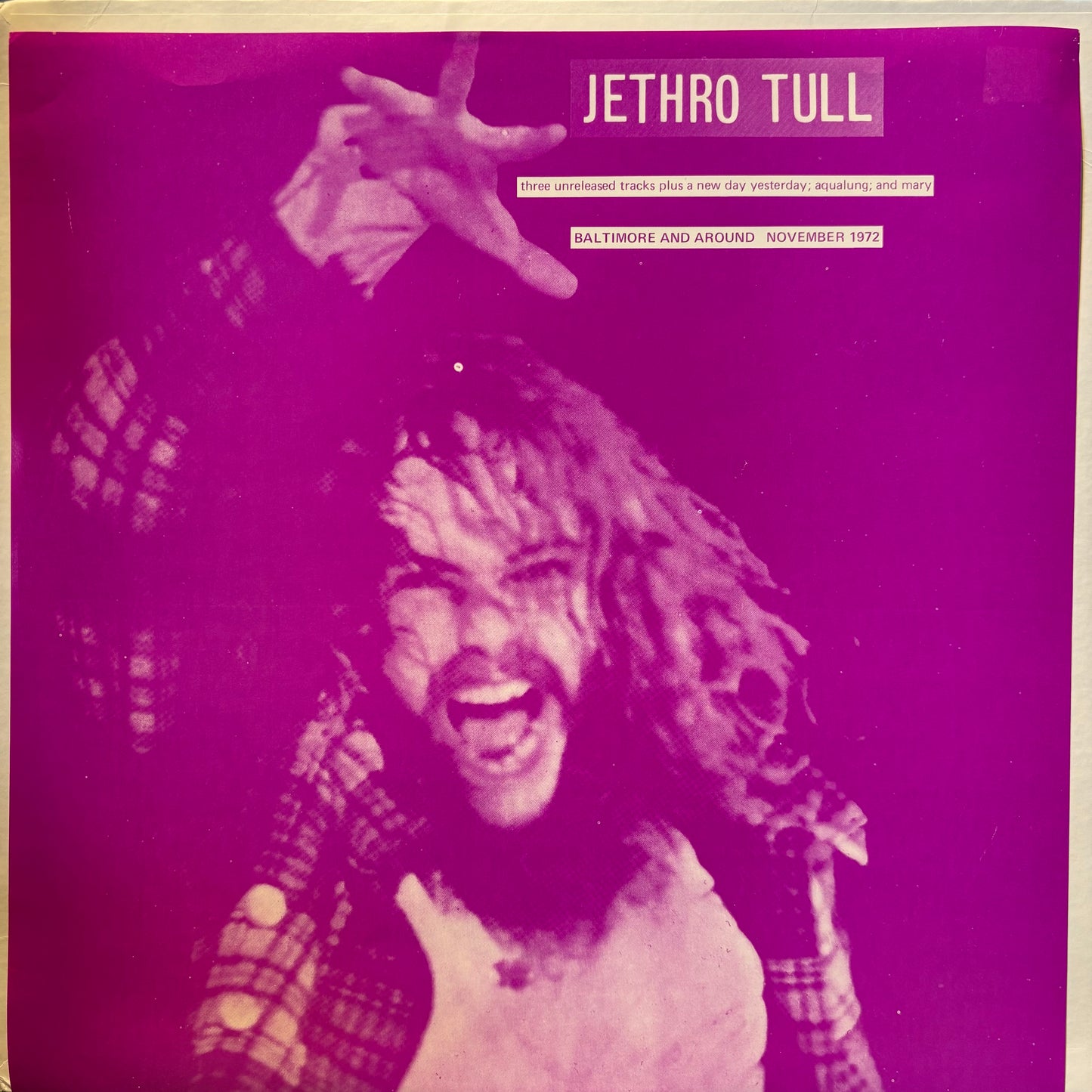 Jethro Tull - Baltimore & Around: November 1972 (Used LP)