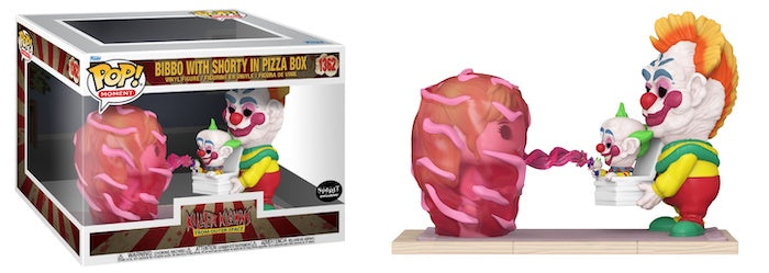 KILLER KLOWNS FROM OUTER SPACE: BIBBO WITH SHORTY IN PIZZA BOX #1362 - FUNKO POP-EXCLUSIVE