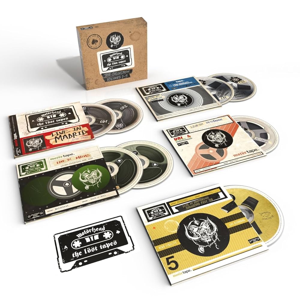 MOTORHEAD  - LOST TAPES: COLLECTION V1-5 (8CDS)