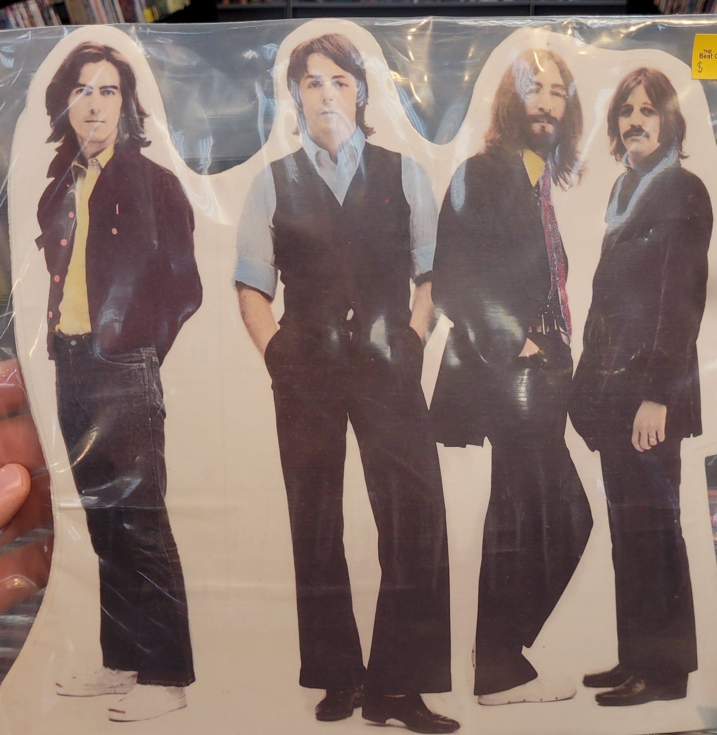 BEATLES: GROUP CUT OUT - CARDBOARD STANDEE