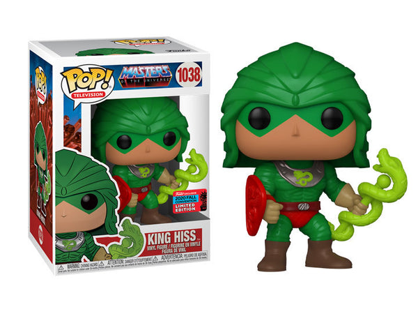 MASTERS OF THE UNIVERSE: KING HISS #1038 - FUNKO POP!-2020 FALL CON