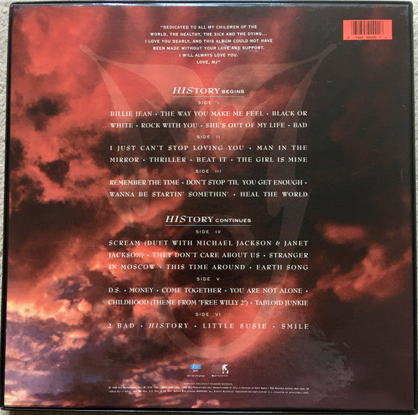 Michael Jackson - HIStory: Past, Present & Future (Used LP)