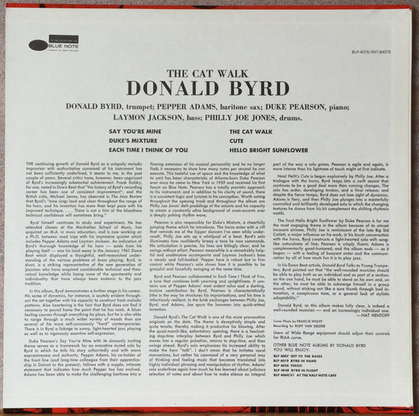 Donald Byrd - Cat Walk (Used LP)