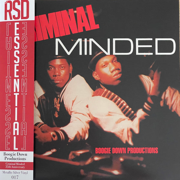 Boogie Down Productions - Criminal Minded (Silver) (Used LP)
