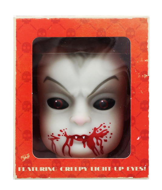 BABY BLEEDS YOU ALIVE (LIGHT-UP EYES) - CREEPY DOLL HEAD #02