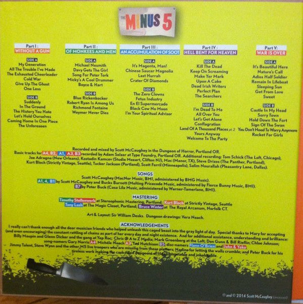 Minus 5 - Scott The Hoople In The Dungeon Of Horror (RSD) (Used LP)