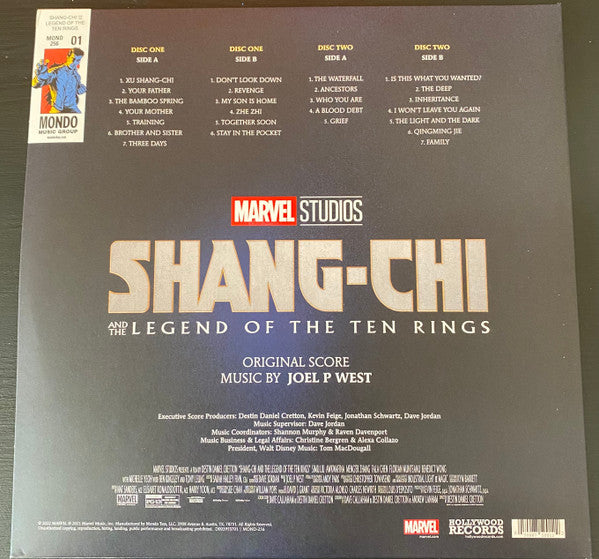 Joel P West - Shang-Chi & The Legend Of The Ten Rings (Used LP)