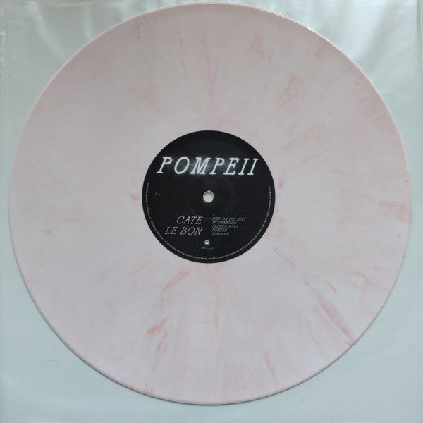 Cate Le Bon - Pompeii (Pink/White Marbled) (Used LP)