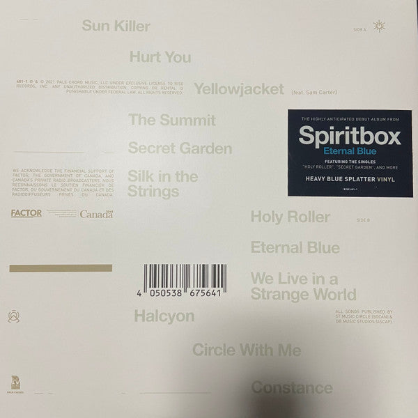 Spiritbox - Eternal Blue (Heavy Blue Splatter) (Used LP)