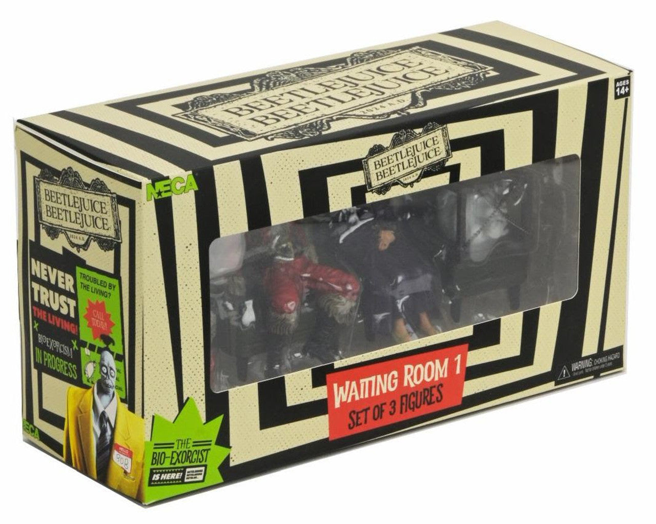 BEETLEJUICE WAITING ROOM SET - NECA