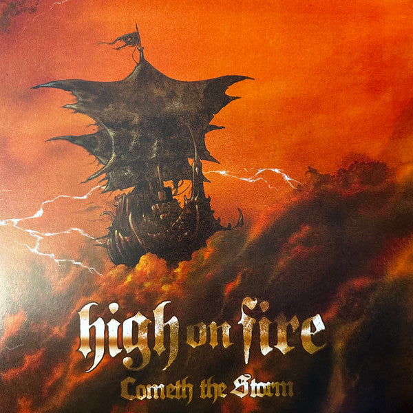 High On Fire - Cometh The Storm (Orchid & Sky Blue Galaxy) (Used LP)