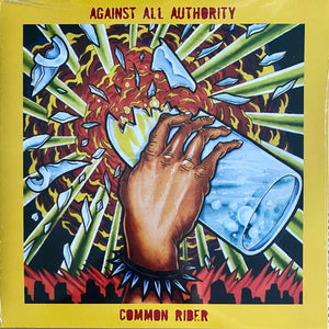 Against All Authority/Common Rider - Split (Red/Yellow) (Used LP)