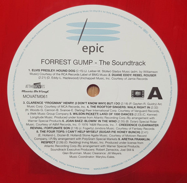 Various - Forrest Gump OST (Red/Blue) (Used LP)