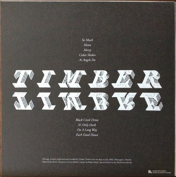 Timber Timbre - Cedar Shakes (Used LP)